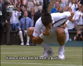 Campionul care gusta iarba: Modul in care Novak Djokovic isi manifesta bucuria - VIDEO