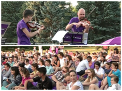Muzica CLASICA si voie buna intr-un parc din capitala: Trecatorii s-au delectat cu piese interpretate pe viu - VIDEO