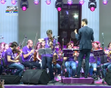 Muzica clasica in centrul Chisinaului: Youth Orchestra a adunat sute de oameni in scuarul catedralei. Cand este urmatorul concert - VIDEO