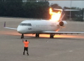 Panica pe aeroportul din Nashville: Un avion a luat FOC. Pasagerii au fost evacuati la timp - VIDEO