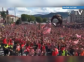 Sarbatoarea mult asteptata: Peste 50 de mii de fani ai echipei Athletic au umplut strazile orasului pentru a-i felicita pe favoritii lor - VIDEO
