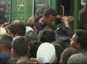 Drum liber pentru imigranti: Dupa ce politia s-a retras, ei s-au grabit sa urce in trenurile care pleaca spre Austria si Germania - VIDEO