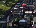 Protest cu peste o mie de tractoare la Paris! Nemultumiti de scaderea preturilor la lapte si carne, fermieriii si-au scos tehnica si au blocat principalele strazi - VIDEO
