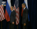 Obama si Putin s-au intalnit la ONU. "SUA sunt pregatite sa lucreze cu orice natiune, inclusiv cu Rusia si Iran". De ce se acuza reciproc SUA si Rusia - VIDEO