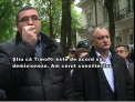 Usatii si Dodon au venit cu cererea de demisie sa protesteze la Resedinta de Stat. Intre timp, in fata primariei de la Balti au fost instalate corturi, in semn de manifest impotriva lui Usatii - VIDEO