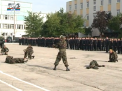 Demonstratii de forta, lupte corp la corp si trageri din arma: Studentii de la Academia Militara din Chisinau au demonstrat ce stiu mai bine - VIDEO