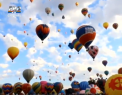 550 de baloane cu aer cald au colorat cerul intr-un oras din statul american New Mexico - VIDEO