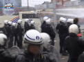 Haos la Bruxelles: Zeci de mii de persoane au manifestat impotriva masurilor de austeritate. Politia a intervenit in forta - VIDEO