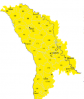 Cod galben de PRECIPITATII puternice. Prognoza meteo