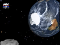 Un asteroid cu latime de 2-3 kilometri, va trece, in aceasta noapte, foarte aproape de Pamant - VIDEO