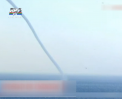 Tornade spectaculoase in orasul chinez Dalian: S-au risipit deasupra apei - VIDEO