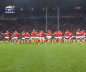 Au jucat si au dansat: Un meci de exceptie,  la Cupa Mondiala de rugby - VIDEO