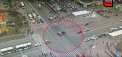 Accident in Moscova, surprins de o camera de supraveghere. Momentul impactului, TERIFIANT - VIDEO