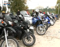 VIDEO - Zeci de motociclisti s-au strans in fata Circului. Ce au marcat bikerii