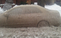 "Vortexul polar" a acoperit cu gheata masina unui american. Cum si-a gasit automobilul