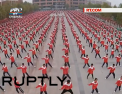 Record ... RELAXANT: Aproape 50 de mii de oameni au luat parte la cea mai mare demonstratie de gimnastica - VIDEO