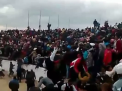 Taur furios: A sarit zidul de protectie si a urcat in tribunele pline de spectatori. Bilantul victimelor - VIDEO