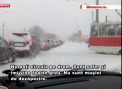 Oras, paralizat de ninsori: Peste o suta de accidente in Omsk, Rusia - VIDEO