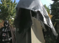 Lenin, transformat in Darth Vader. Cum arata noua statuie inaugurata la Odesa - VIDEO