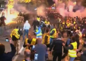 Violente pe strazile din capitala Muntenegrului: Motivul pentru care protestatari au aruncat cu pietre si bombe fumigene in politisti - VIDEO