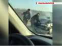 Dimineata cu ghinion: Doi soferi au provocat un accident in satul Budesti - VIDEO