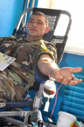 Armata Nationala, solidara cu victimele incendiului din Bucuresti. Peste 400 de militari au donat sange - FOTO