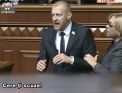 Sedinta parlamentara incheiata cu raniti la Kiev: O deputata a fost lovita cu o sticla in cap - VIDEO