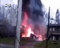 Avion, prabusit peste casele din Ohio: Noua persoane, aflate la bord, au murit - VIDEO