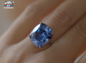 Licitatie grandioasa in Elvetia. Cu ce suma record a fost cumparat "Luna Albastra", un diamant extrem de rar - VIDEO