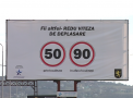 Panouri care atentioneaza soferii sa fie atenti la trafic, pe traseele nationale: Instalate pentru a responsabiliza soferii