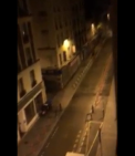 "Asa incepe o noua zi". Cum e sa te trezesti in mijlocul schimbului de focuri dintre teroristi si fortele speciale franceze? Secventele infioratoare surprinse de un roman de la geamul apartamentului sau - VIDEO