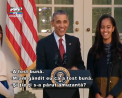 Distractii de Ziua Recunostintei, in SUA: Barack Obama a reusit sa-i faca pe toti sa zimbeasca - VIDEO