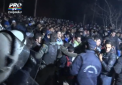 Noi proteste la frontiera greco-macedoneana, unde mii de imigranti sunt blocati de cateva saptamani - VIDEO