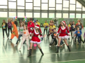 O noua zi de poveste pentru micii tenismani. Cum s-au distrat zeci de pici la carnavalul de Craciun organizat de Federatia de tenis - VIDEO