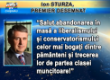 VIDEO - "Prea multa ata alba in toi de noapte". Sturza nu crede in platforma social-democrata si critica PD pentru ca i-a sters numele din rubrica "Istoria PDM", publicata pe site-ul formatiunii. Reactia democratilor