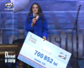 Suma record pe scena Daruiesti si Castigi: Familia baietelului de 6 luni, al carei caz a emotionat multa lume, a plecat acasa cu un cec de peste 700.000 de lei de la telespectatorii Pro Tv - VIDEO