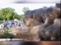 Raliu periculos: Una dintre masinile participante la cursa a lovit un grup de fani aflati pe marginea traseului - VIDEO
