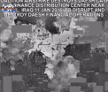 Explozie cu...bani in Irak. Armata americana a publicat imagini cu un atac asupra unui depozit cu bani al Statului Islamic - VIDEO