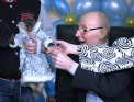 La multi ani, maestre! Gheorghe Urschi implineste 68 de ani. Cu ce "musafir" au venit colegii de breasla - VIDEO