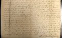 O copie a actului prin care George Washington a creat Sarbatoarea Recunostintei, scoasa la licitatie