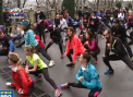In pas alergator la Cricova: Zeci de oameni au imbinat sportul cu bautura. Cum s-au distrat la "Wine Run" - VIDEO