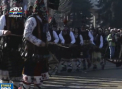 "Intampina primavara si alunga spiritele rele." Cum s-au distrat mii de oameni la Festivalul mastilor din Bulgaria - VIDEO