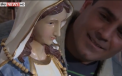 O statuie a Fecioarei Maria "plange" cu lacrimi de ulei in Israel. 2000 de oameni au venit sa o vada