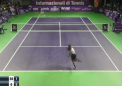 Faza superba la tenis: Neamtul Dustin Brown a inventat o lovitura incredibila, ce poate usor candida la titlul punctul anului - VIDEO