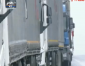Dupa ce nationalistii ucraineni au blocat sute de tiruri cu numere rusesti in Ucraina, Ministerul rus al Transporturilor a reactionat - VIDEO
