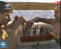 Sah la copca in Rusia: O partida in apa inghetata a durat de la 2 pana la 10 minute - VIDEO