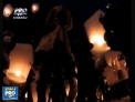 Festivalul Lampioanelor: Sute de oameni au iesit pe strazile oraselor din Taiwan si China si au aprins lampioane  - VIDEO