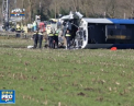 Accident feroviar in Olanda: Un om a murit si alti 7 au fost raniti - VIDEO