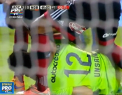 Imagini cutremuratoare: Carlos Tevez i-a rupt mandibula portarului echipei adverse - VIDEO
