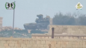 Rebelii sirieni au tras cu o racheta americana intr-un tanc T-90 rusesc - VIDEO
